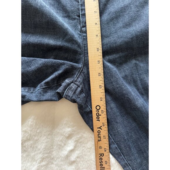 Cold Water Creek Jeans 14 Natural Fit Wide Leg Dark Wash - Picture 9 of 9